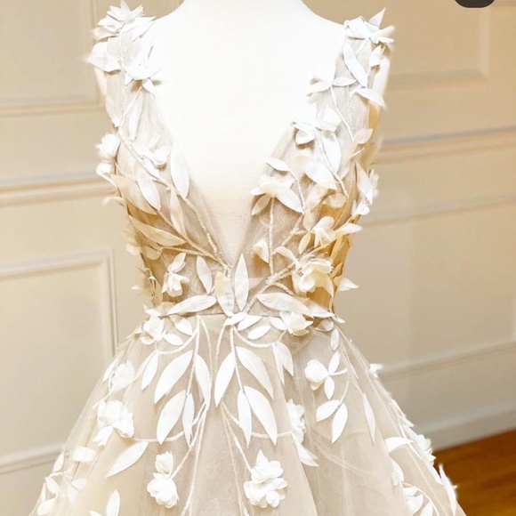 Sherri Hill Prom Wedding Gown Style #53770 - Picture 2 of 8